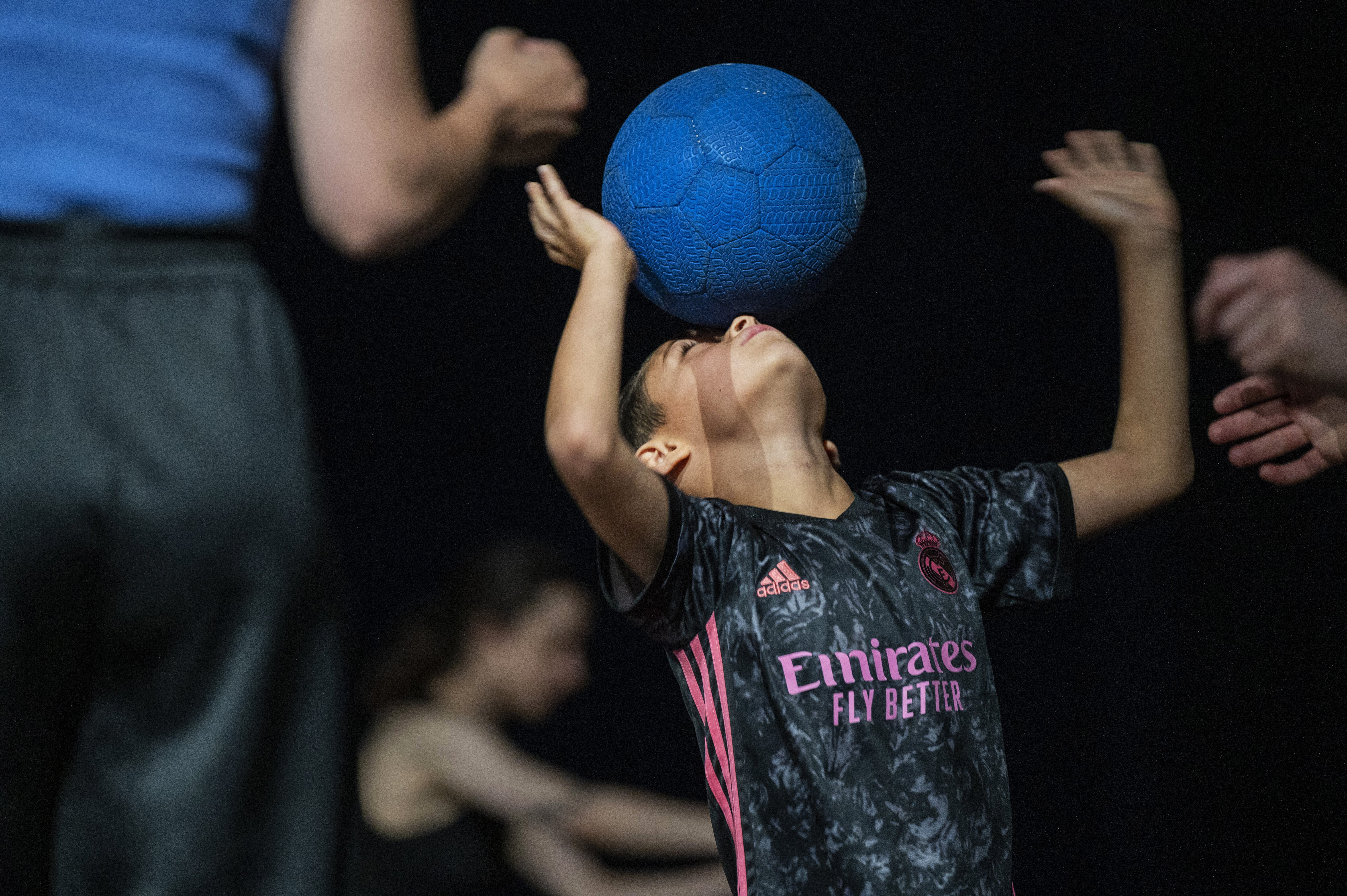 It takes a child to raise a village / football meets dance