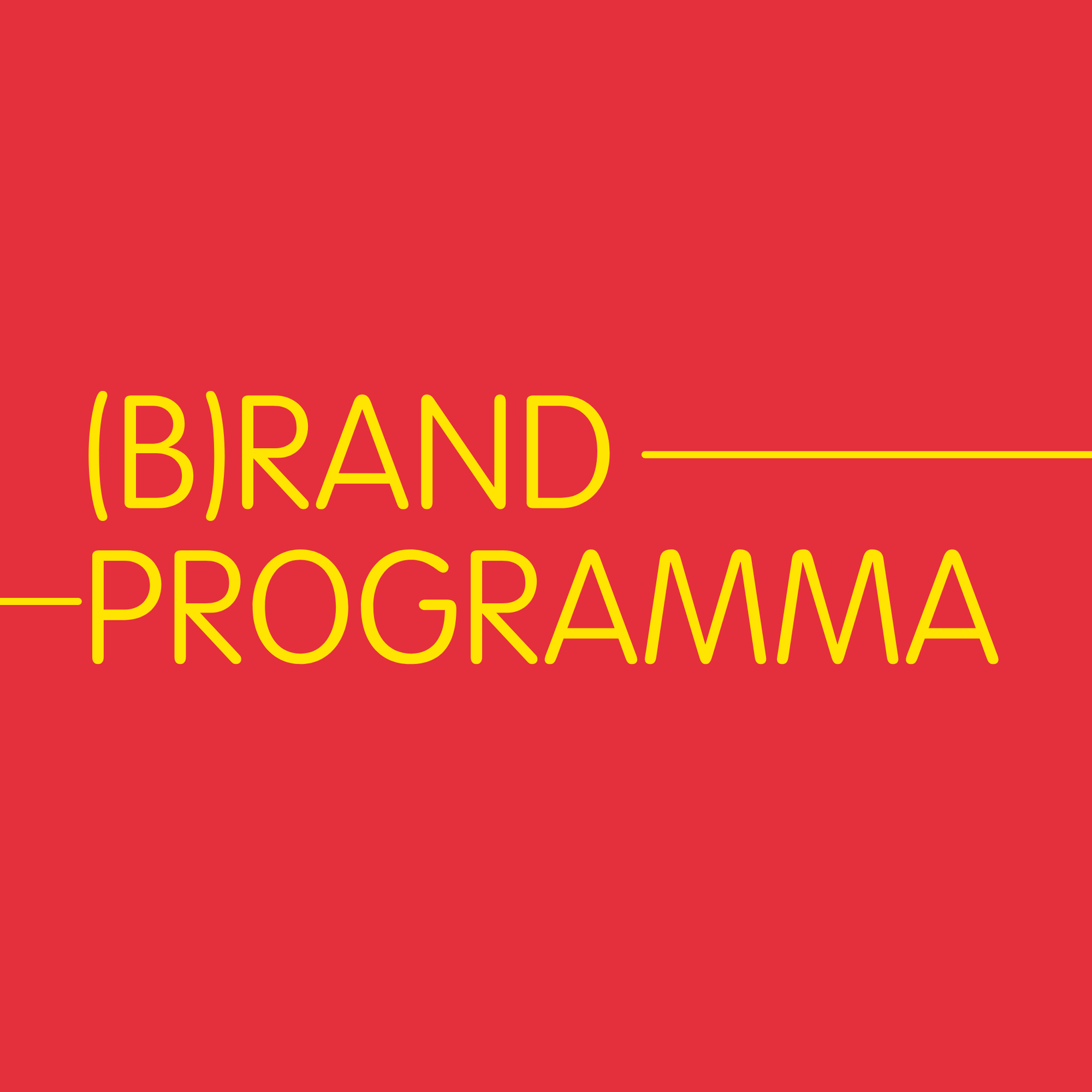 (B)randprogramma: Turn the tables